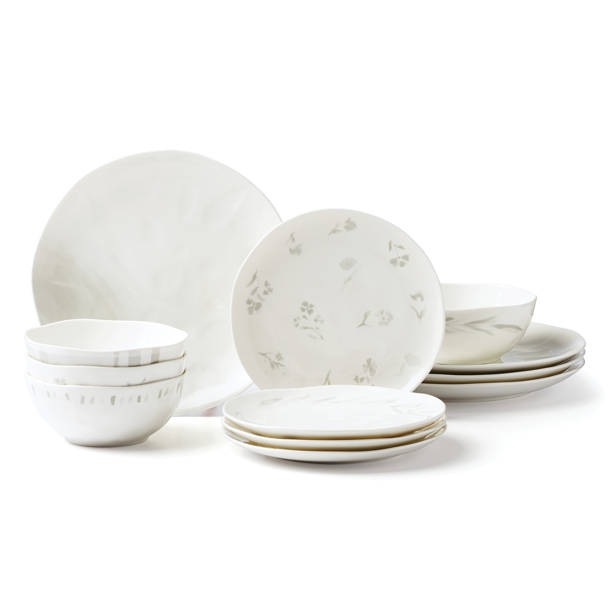 Lenox Bay Colors 12Piece Dinnerware Set Wayfair